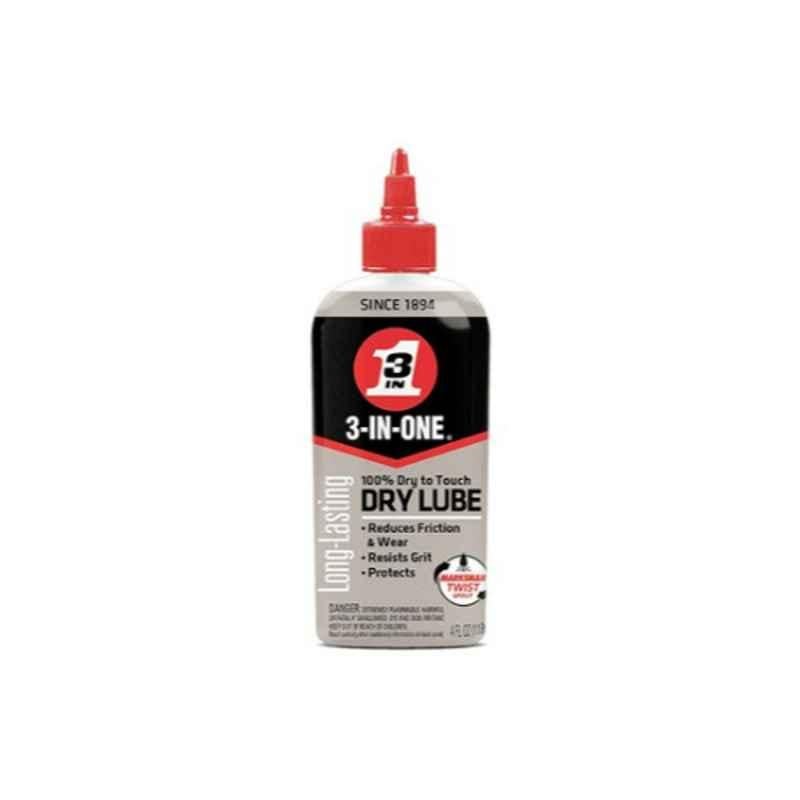 WD-40 4 Oz 3-in-1 Dry Lubricant, 120022