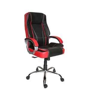 CELLBELL Watson C102 Steel High Back Black & Red Boss Chair, CBHKFOC1053