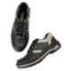 Kavacha S49 Pure Leather Steel Toe Black Work Safety Shoes, Size: 6