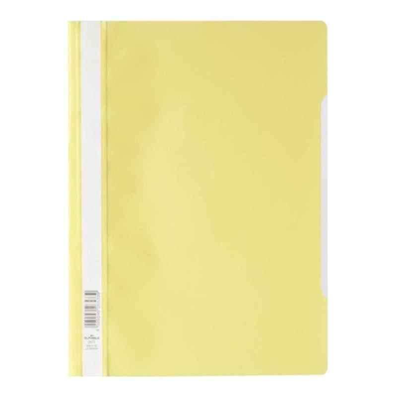 Durable 2573-04 A4 Yellow Economy Clear View Folder