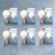 Wipro Tejas 9W Cool Day White Standard B22 LED Bulb, N95001 (Pack of 6)