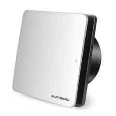 Longway FreshX 6 inch 22W Plastic Silver Exhaust Fan with Powerful Motor & 2 Years Warranty, Sweep: 150mm