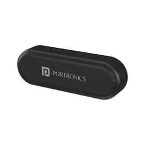 Portronics Phonic 15W Black Portable Wireless Bluetooth Speaker with TWS & Built-in Mic, POR 1534