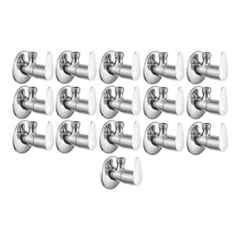 Fastgear Fusion Stainless Steel Silver Chrome Finish Angle Valve, FG035 (Pack of 16)