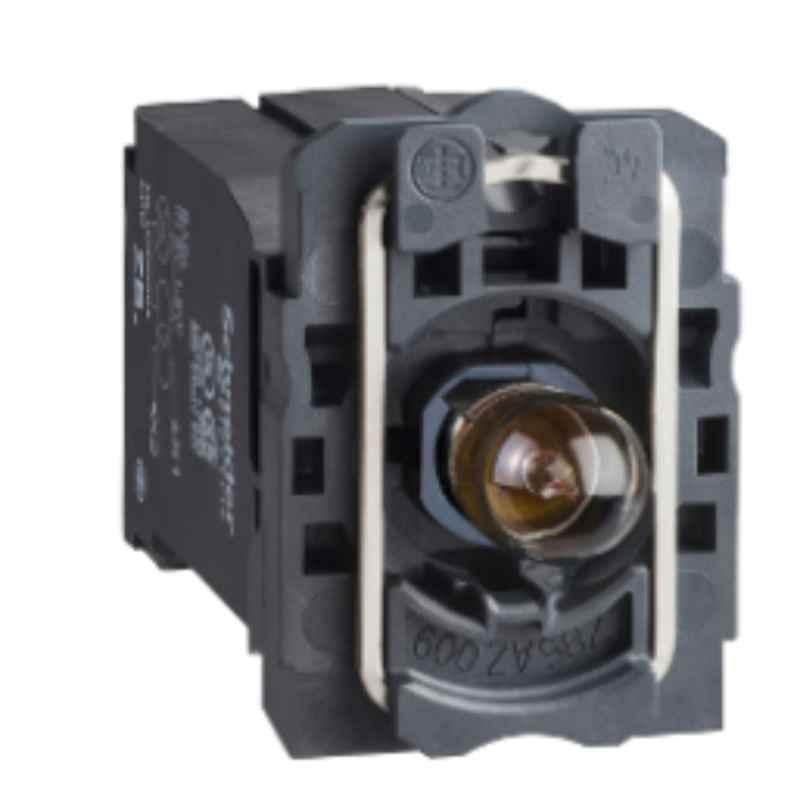Schneider Harmony 110-120V Light Block with Body Fixing Collar & BA9S Incandesc Bulb, ZB5AV3