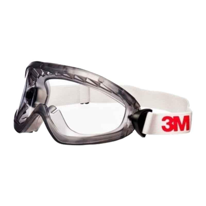 3M DE272934089 Anti-Fog Clear Acetate Sealed Safety Goggles, 2890SA