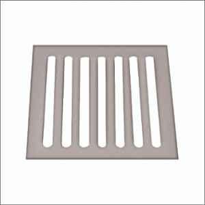 Sanjay Chilly 4x4 inch Stainless Steel 304 Silver Drain Jali, VG-S-100