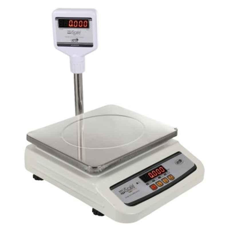 iScale i-01 30kg and 2g Digital Weighing Scale with Pole and SS Pan of 10x12 inch