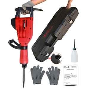 iBELL 30mm 1500W Red Electric Demolition Hammer with 6 Months Warranty, IBL DH45-20