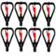 Ketsy 8 Pcs Plastic Water Sprinkler Set, 914