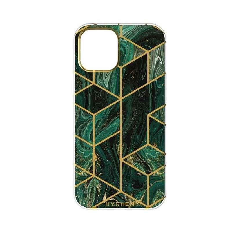 Hyphen 5.4 inch Forest Green Marble Case Cover for iPhone 12 Mini, HPC-MXII548876