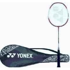 Yonex ZR 100 99g Light Red Strung Badminton Racquet