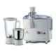 Bajaj Amaze 450W White Juicer Mixer Grinder with 2 Jars, 410168