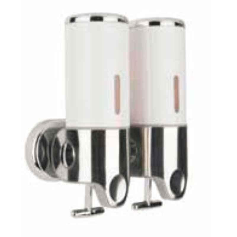 Milano HSD-8009-4 Double Shampoo & Soap Dispenser, 140400600044