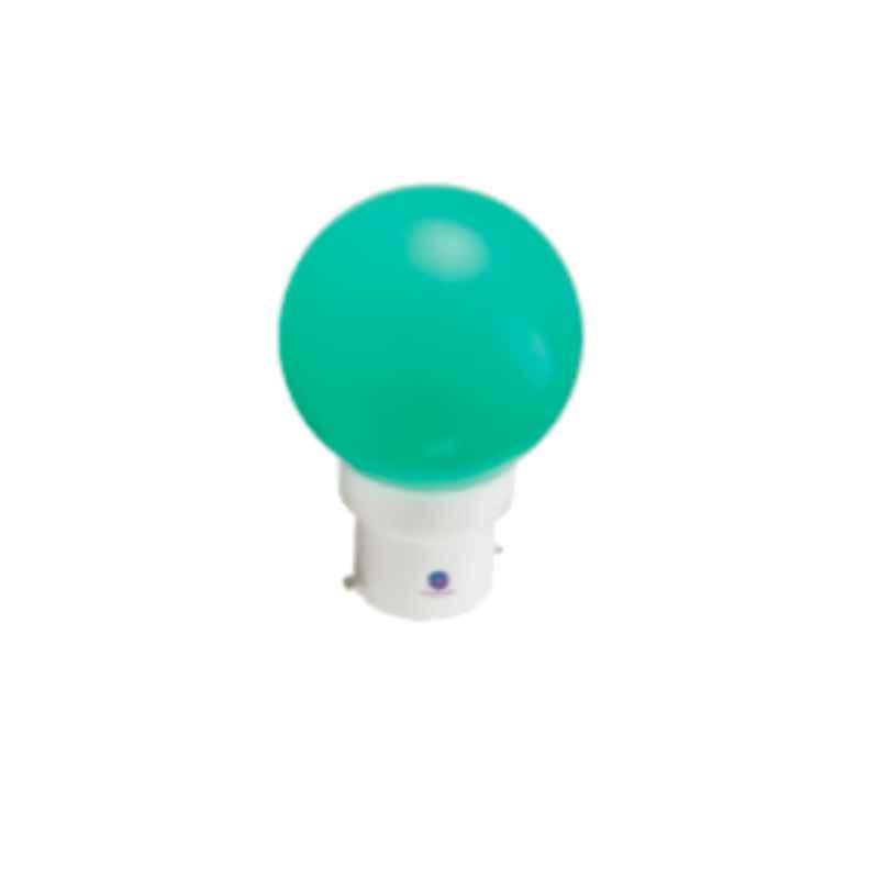 Nordusk Nova B 0.5W B22 Green LED Night Bulb, NNBU-18 (Pack of 12)