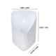 Blume Prism 7 inch Plastic White Hanging Planter, PRS-WT-6 (Pack of 6)