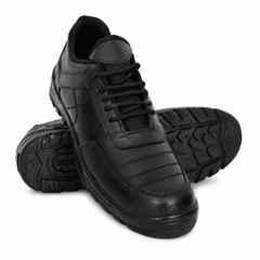 Torzu GOLA Steel Toe Genuine Leather Black Safety Shoes, Size: 8