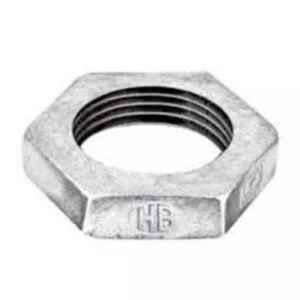 HB 1-1/2 inch Galvanised Iron Female Check Nut