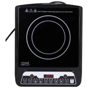 Croma 1200W Black & Silver Induction Cooktop, CRSK140ICA266101