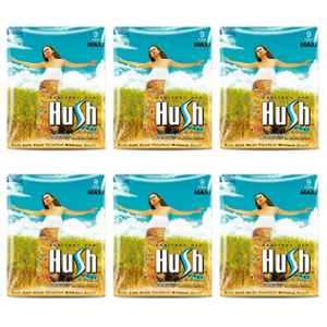 Hush Maxi 9 Pcs 280mm Sanitary Napkins with Wings, E9 (Pack of 6)