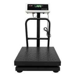 Monet 16x16 inch 100kg Mild Steel Platform Weighing Scale with Dual Display & 2 Days Battery Backup
