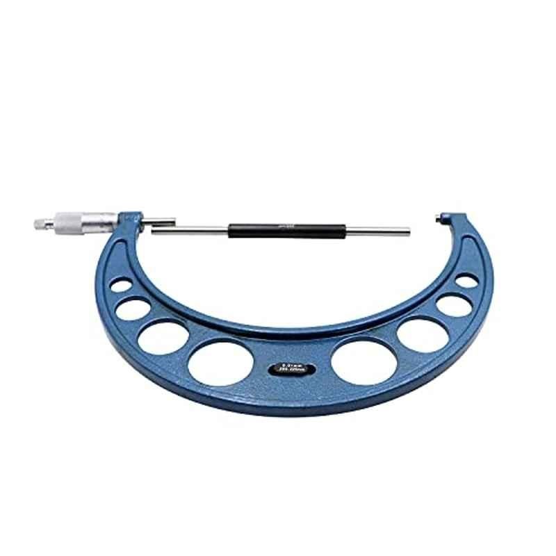 Max Germany 175-200mm Carbon Steel Blue & Silver Micrometer, 478-200