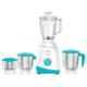 Havells Aspro 4 Jar 500W White & Light Blue Mixer Grinder, GHFMGDNB050