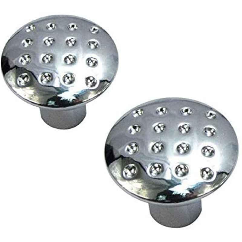 Abbasali 30mm Metal Dotted Cabinet Pull Knob (Pack of 2)