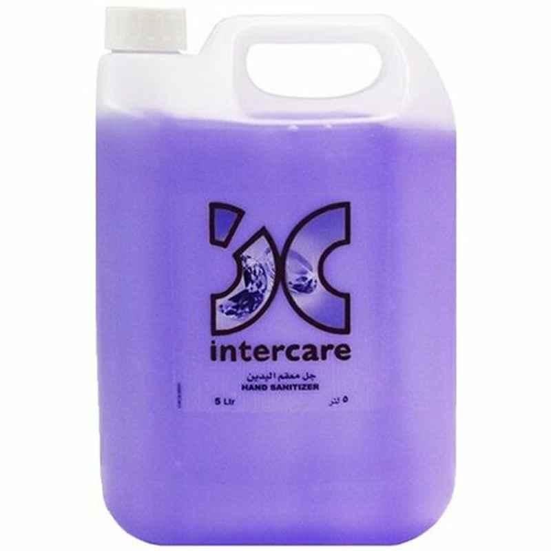 Intercare Hand Sanitizer Gel, Lavender, 5 L