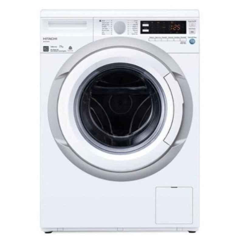 Hitachi 7.5kg Front Load Fully Automatic Washing Machine, BDW75AAE3CGXWH