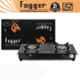 Fogger Nano 2 Burner Manual Ignition Gas Stove with Glass Top, FGN-214-CI