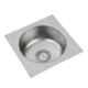 Anupam 121 16x16 inch Stainless Steel Satin Finish Single Bowl Sink