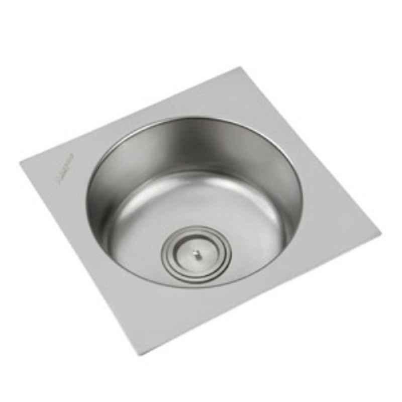 Anupam 121 16x16 inch Stainless Steel Satin Finish Single Bowl Sink