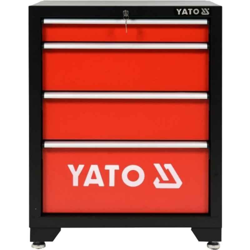 Yato 660x457x863mm 4 Drawers Workshop Base Cabinet, YT-08933