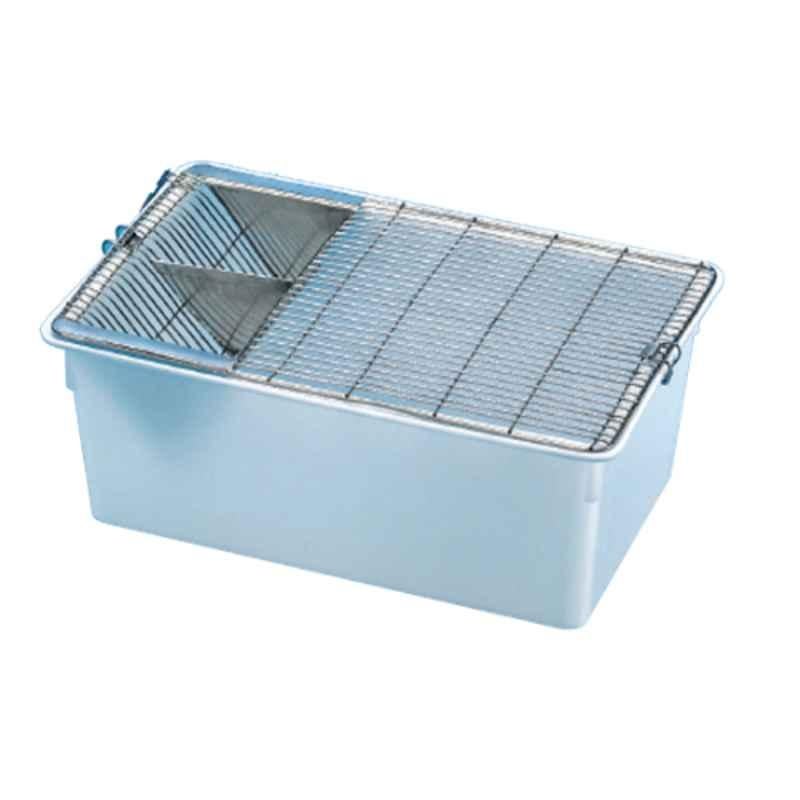 Tarsons 6 Pcs 43x27x15cm Polypropylene Cage Bin Set, 081000