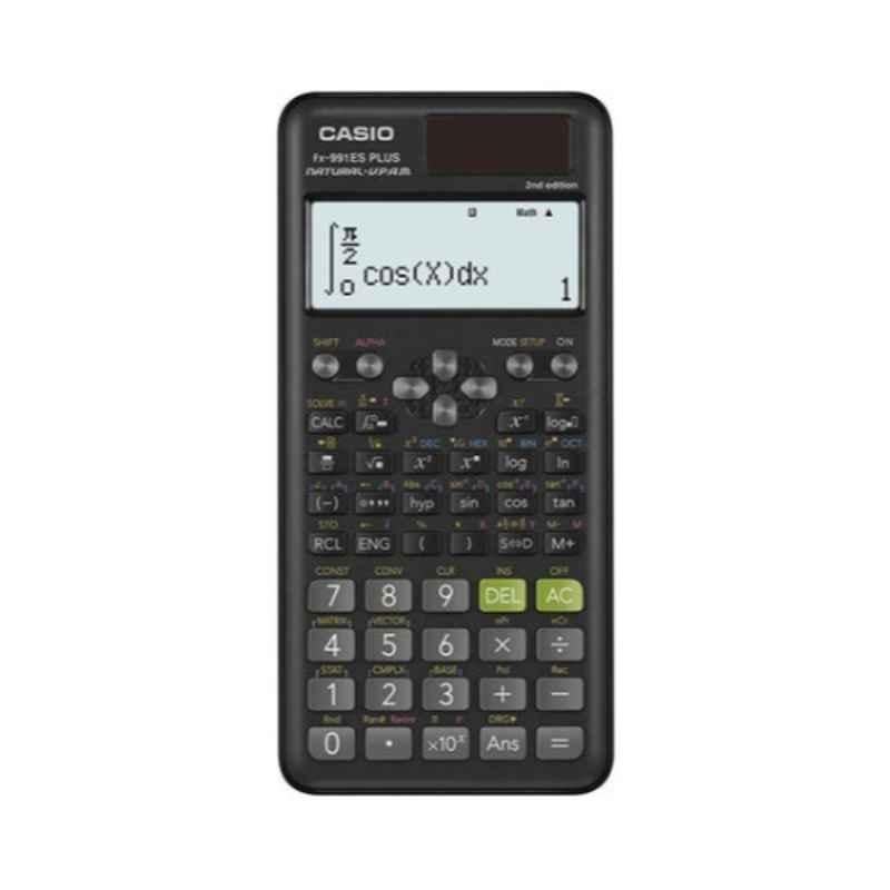 Casio FX-991ES Plus 8x3.5 inch Plastic Black 2nd Edition Calculator