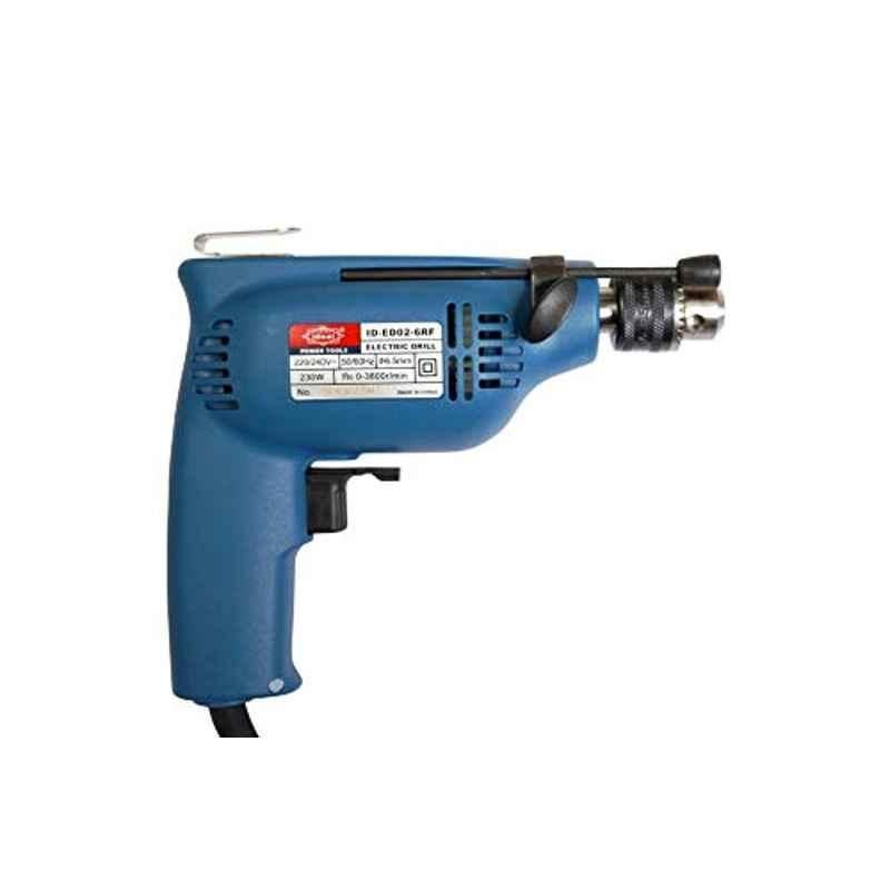 Ideal 230W 3800rpm Blue Electric Drill Machine, ID-ED02-6RF