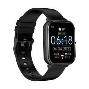 pTron Pulsefit Pro 1.7 inch Full Touch Colour Display Bluetooth Calling Black Smartwatch