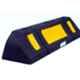 KTI 125x600x125 Rubber Wheel Stopper with Reflective Sticker, KT18160321600115