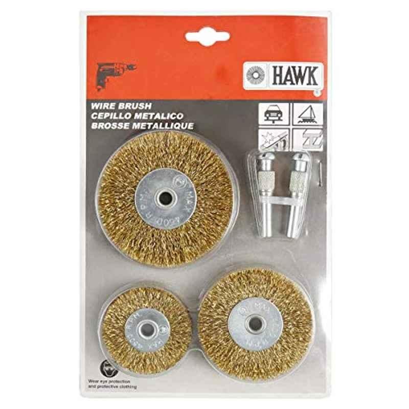 Hawk 5 Pcs Wire Brush Set, 600024-9009