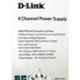 D-Link DPS-F1A04 5A 4 Channel Black Metal Case Power Supply for CCTV