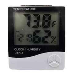 Harrison Enterprises -10 to 50 deg C Digital Hygrometer Thermometer with Clock, Alarm & Calendar