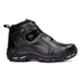 RED CAN SGE1164BLK Leather High Ankle Steel Toe Black Work Safety Boots, Size: 7