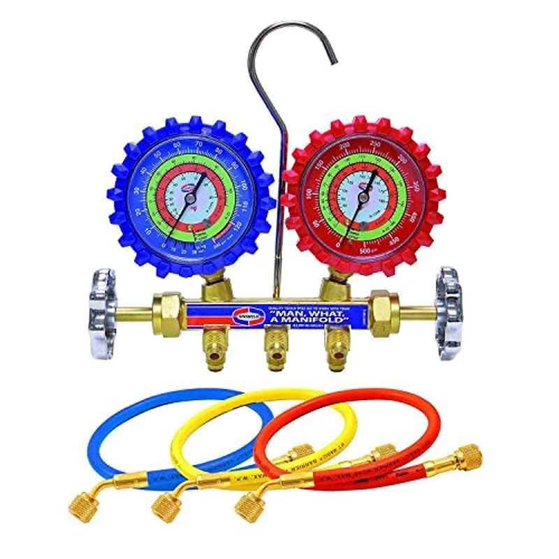 Uniweld Uniweld Manifold Gauge Set For R134A R12 R22 Gases