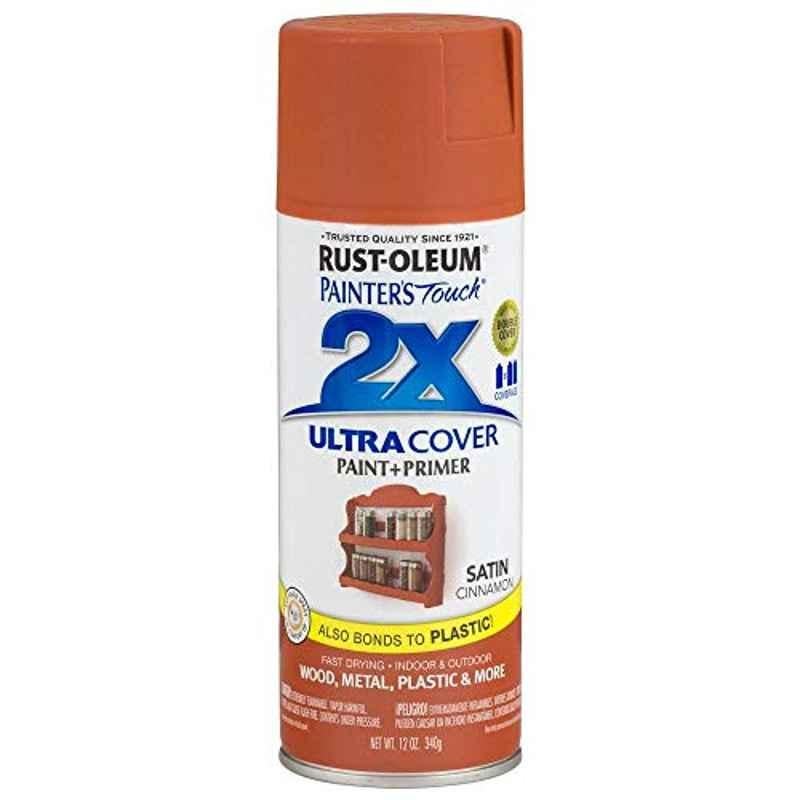 Rust-Oleum Painters Touch 12oz Cinnamon 249084 Satin 2X Ultra Cover Spray