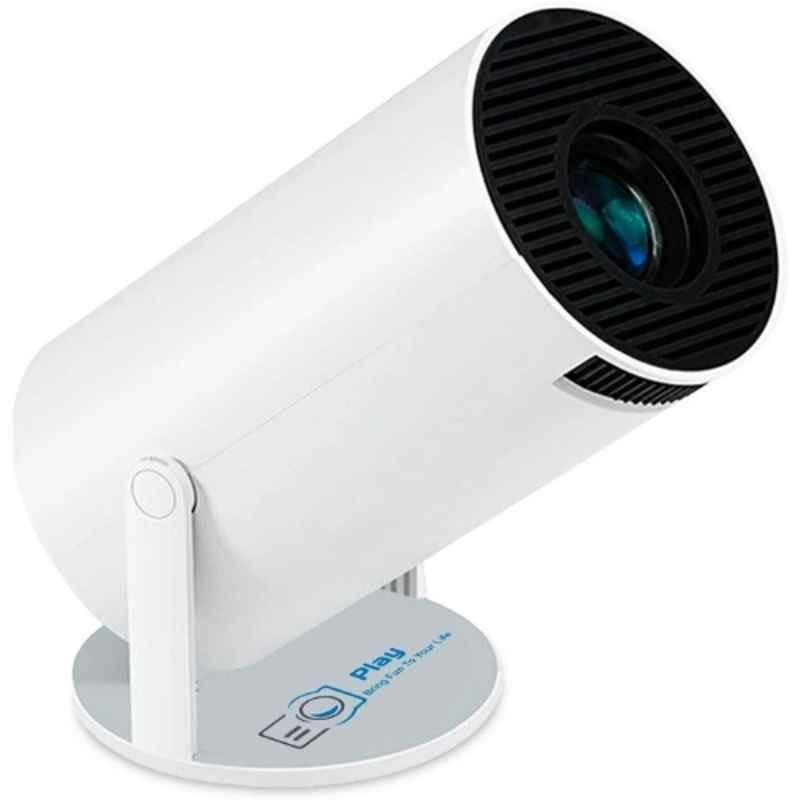 PLAY Freestyle White 4K 2K HD 5000lm Android 11 1+8GB 180 deg Rotation 2.4G+5G WiFi Remote Portable Projector