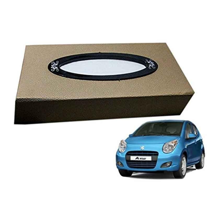 Kozdiko 200 Sheets 100 Pulls Beige Tissue Paper Box for Maruti A-Star, koz_27887