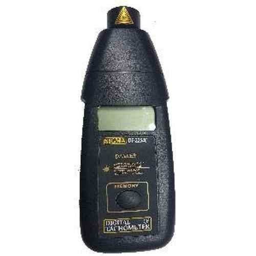 Portable Contact Digital Tachometer, 0.5 rpm-19999 rpm