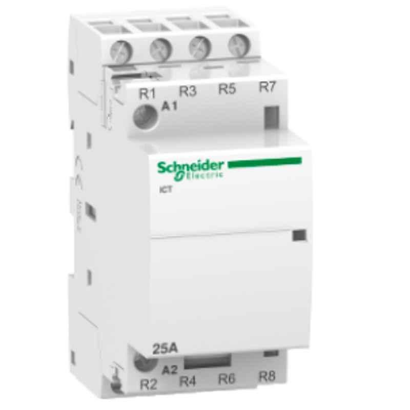 Schneider Acti9 220-240V White Contactor, A9C20837