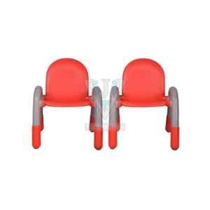 VJ Interior Red Chico Engineering Plastic Kids Chair, VJ-227